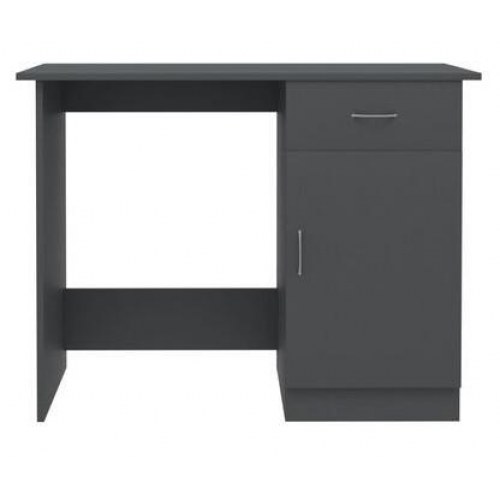 Skrivebord 100x50x76 cm konstrueret træ grå