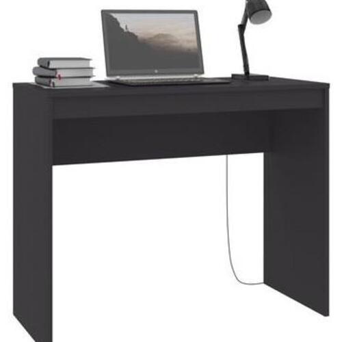 Skrivebord 90x40x72 cm konstrueret træ grå
