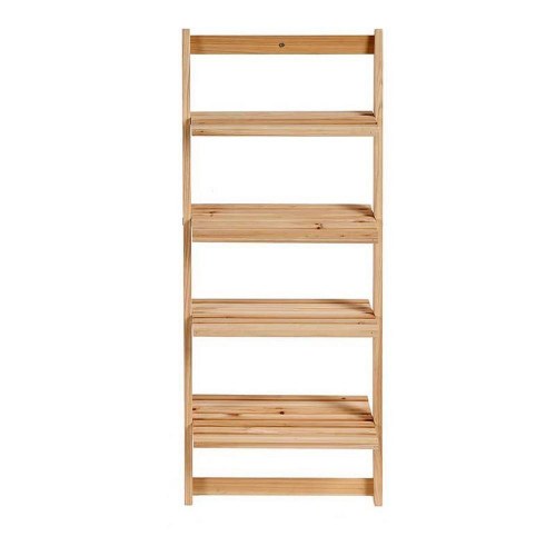 Kipit Kipit XJL146325 reol med 4 hylder - brun træ, 98 cm