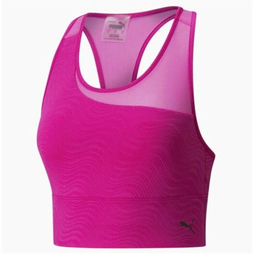 Puma sports-bh Mid Impact Flawless, fuchsia - L