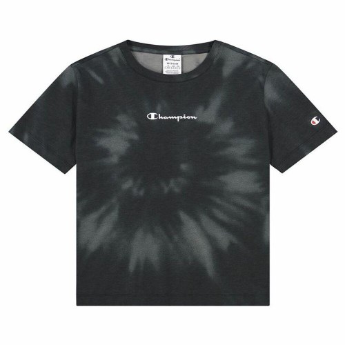 Champion kortærmet croptop T-shirt til kvinder - Sort, XS