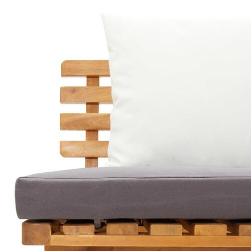 Daybed til haven 200x65 cm massivt akacietræ