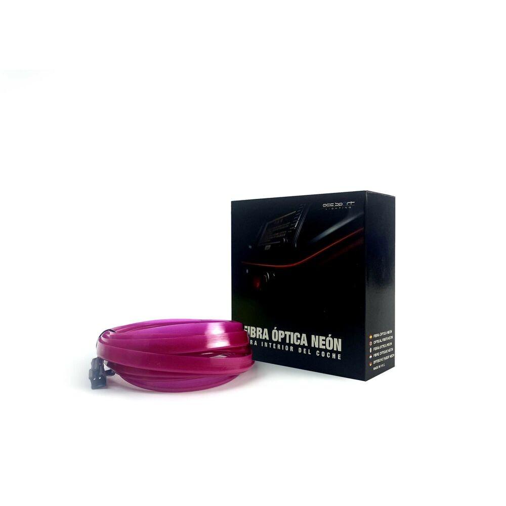 OCC Motorsport Neon Wire Strip 3 m - fiberoptisk lys, violet (USB)