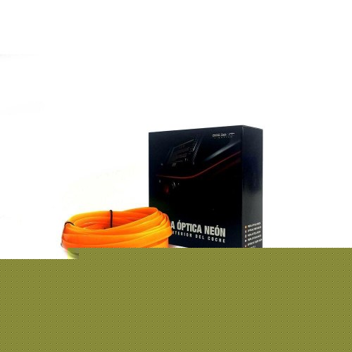 OCC Motorsport Neon Wire Strip 3 m - Fiberoptisk lys, orange, USB