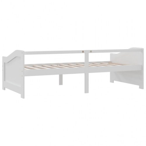 3-personers daybed 90×200 cm - hvid sengeramme i massivt fyrretræ