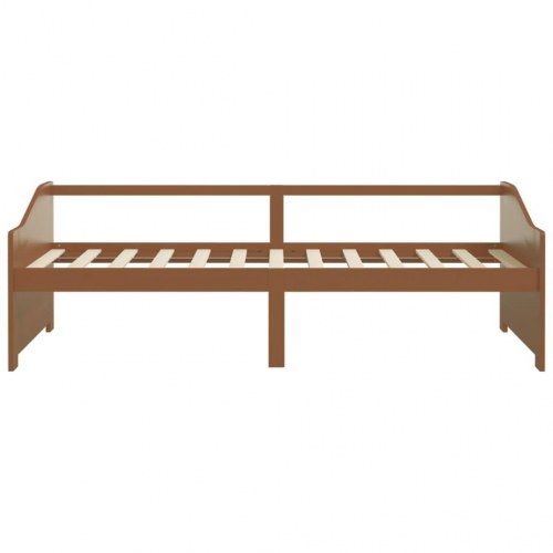 3-personers daybed 90 x 200 cm i massivt fyrretræ - gyldenbrun