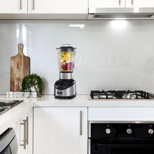 TM Electron blender med kande 500 W - 1,5 l, stål