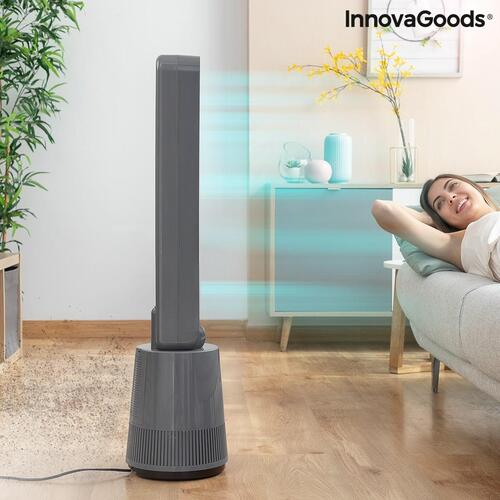 Blade-fri ventilator med rensende filter og fjernbetjening Bloho InnovaGoods