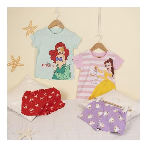 Børnepyjamasser Disney Princess Pink - 5 år