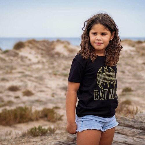 Børne Kortærmet T-shirt Batman Sort 12 år