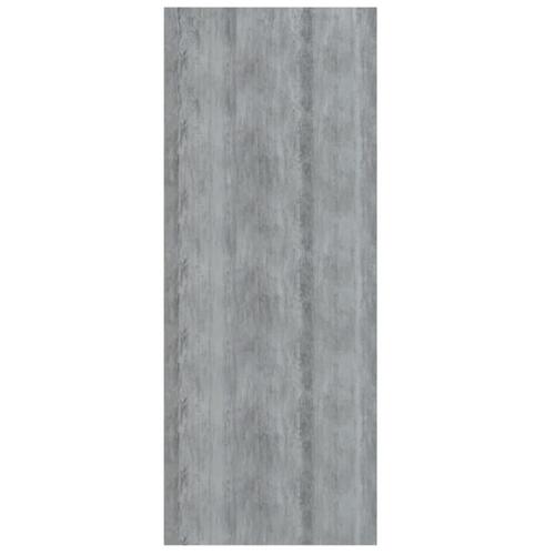 Bogreol 60x31x78 cm spånplade betongrå