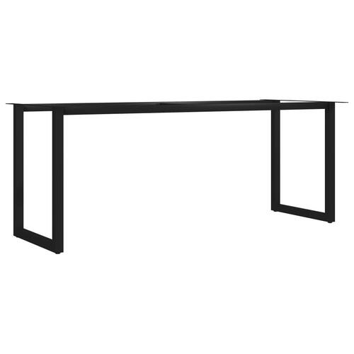 Spisebordsstel O-formet 200 x 80 x 72 cm