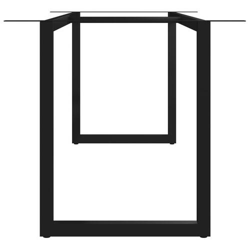 Spisebordsstel O-formet 200 x 80 x 72 cm