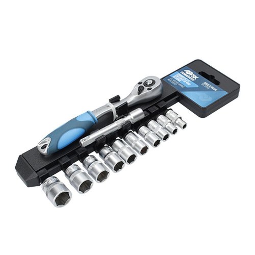 Ferrestock Ratchet sæt 1/4" - 72 tænder, vendbar