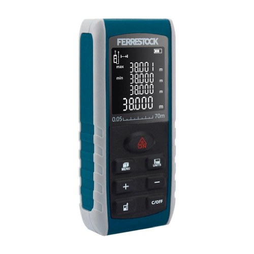 Ferrestock FSKLDM070 laserafstandsmåler 70 m - IP54