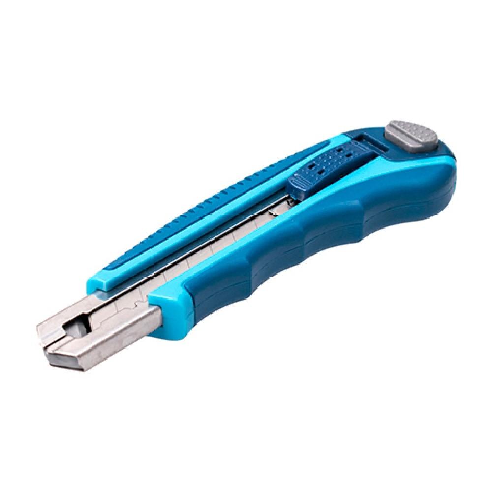 Ferrestock skæreredskab/hobbykniv 18 mm - ergonomisk med sikkerhedslås