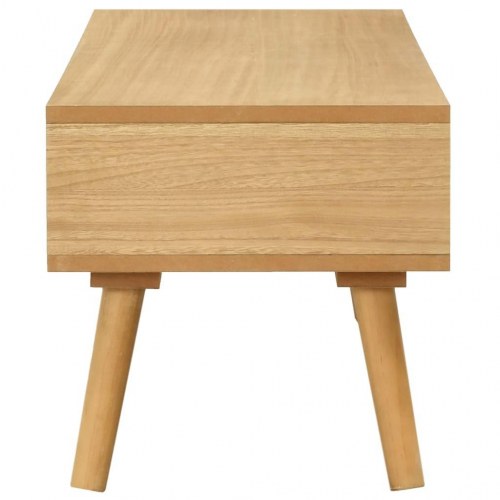 Tv-skab 120 x 35 x 35 cm massivt fyrretræ