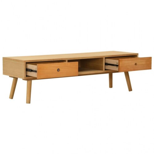 Tv-skab 120 x 35 x 35 cm massivt fyrretræ
