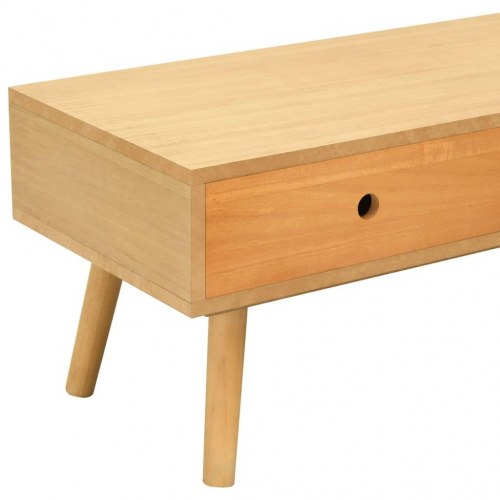 Tv-skab 120 x 35 x 35 cm massivt fyrretræ