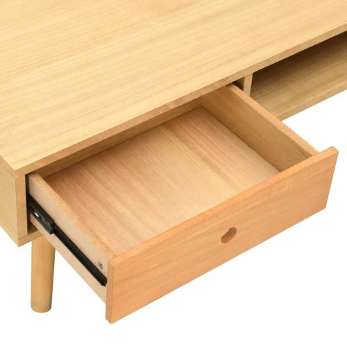 Tv-skab 120 x 35 x 35 cm massivt fyrretræ
