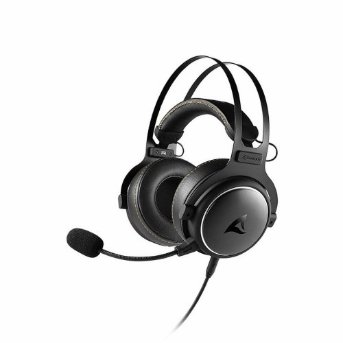Gaming headset Sharkoon - hovedtelefoner med mikrofon (sort)
