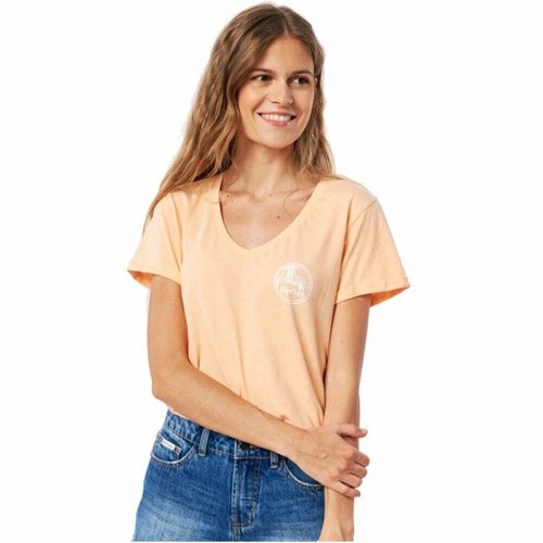 Rip Curl Re-Entry W kortærmet T-shirt - Dame - Orange - XS