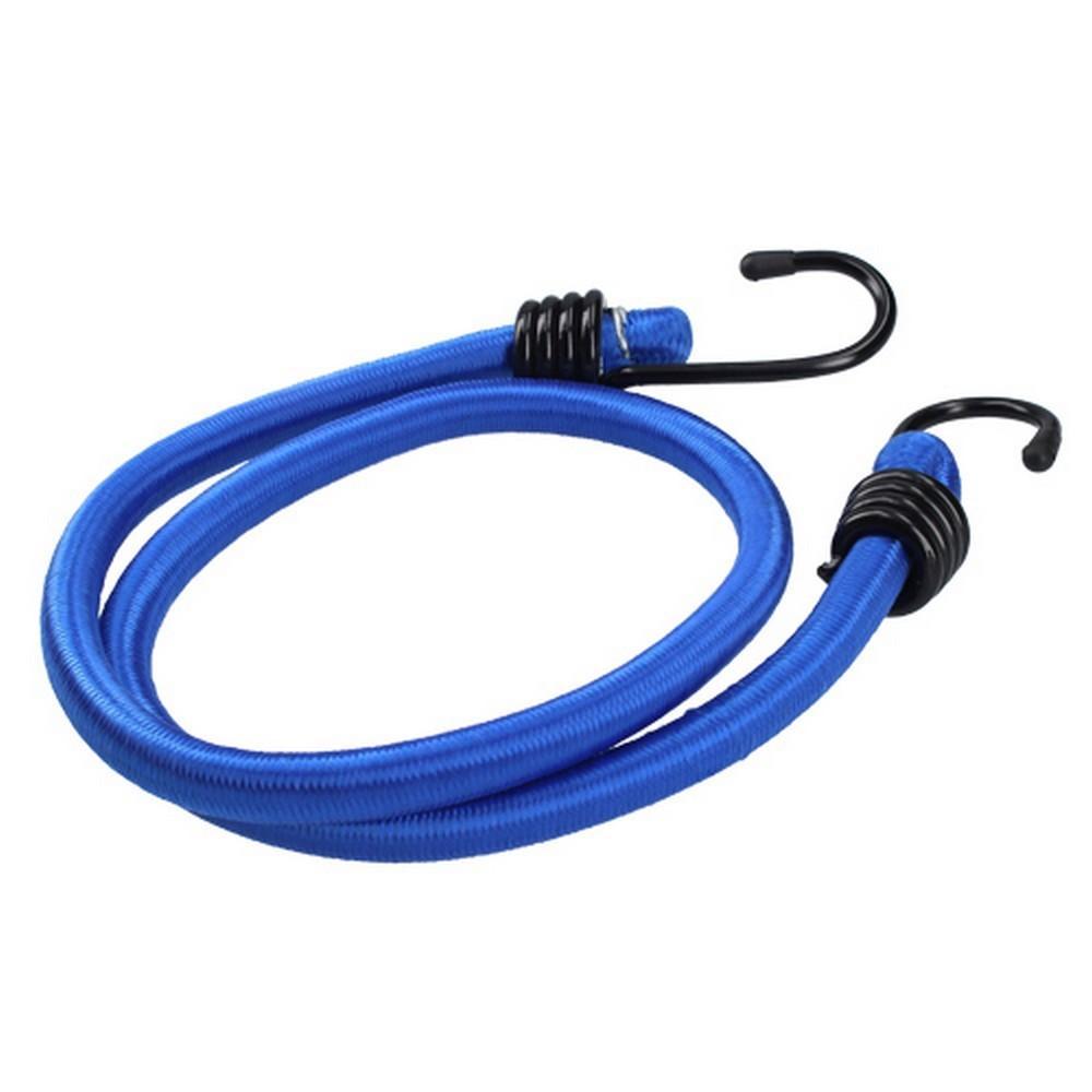 Ferrestock elastisk reb med krog - 90 cm x 12 mm (2 stk)