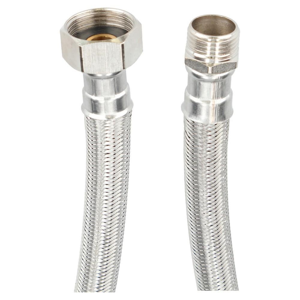 Fontastock fleksibel slange - rustfrit stål AISI 304, 13 mm