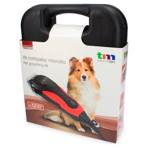 TM Electron hårklipper til husdyr - ergonomisk pelstrimmer (EU-stik)