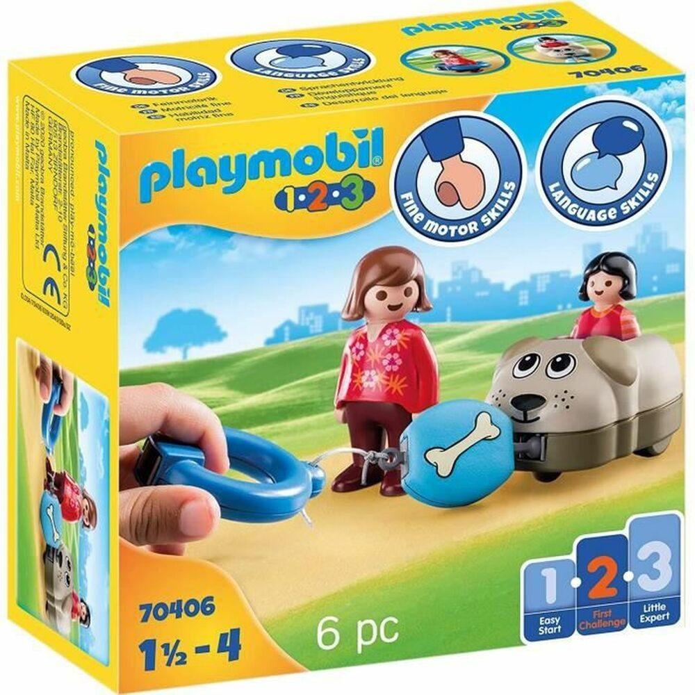 Playset Playmobil Hund Drenge 70406 Stk