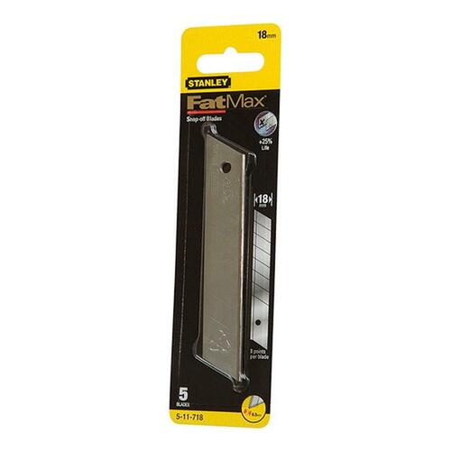 Hobbyknivblade 18 mm - Stanley FatMax, 5 stk