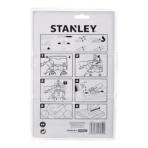 Stanley slibesæt til slibesten - hvid/multifarvet
