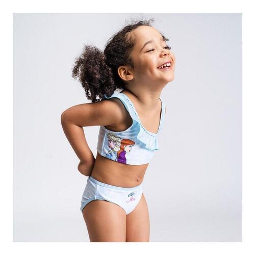 Bikinitrusser Til Piger Frozen Blå Lyseblå 8 år
