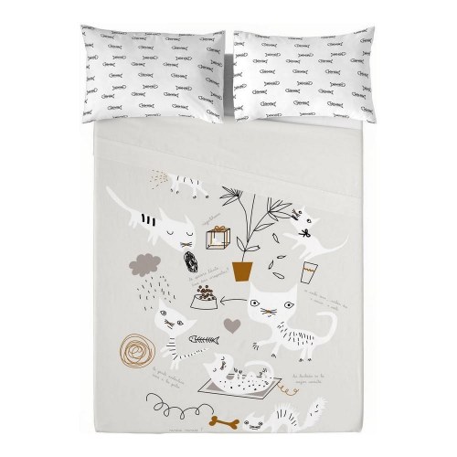 Panzup sengetøjssæt Panzup Gatos 2 - seng 80/90, 160 × 270 cm