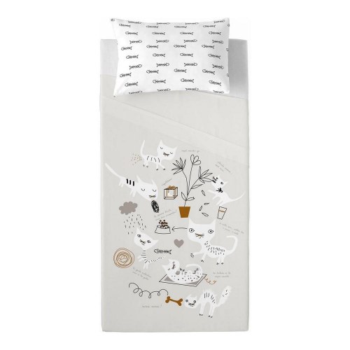 Panzup sengetøjssæt Panzup Gatos 2 - seng 80/90, 160 × 270 cm