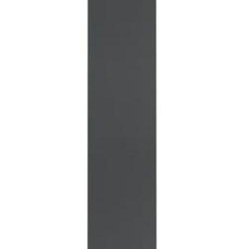 Bogreol med 4 hylder 60 x 24 x 142 cm spånplade grå