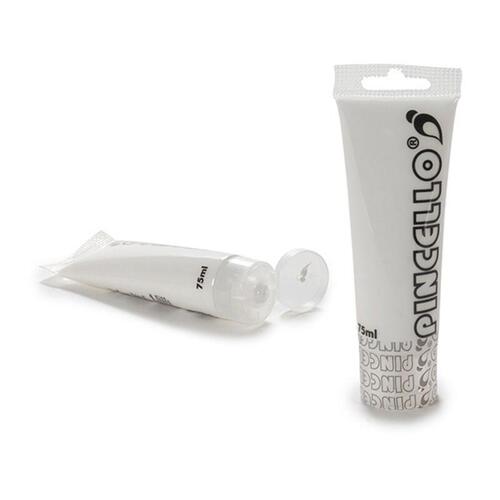 Akrylmaling 75 ml Hvid Plastik Maling (75 ml)