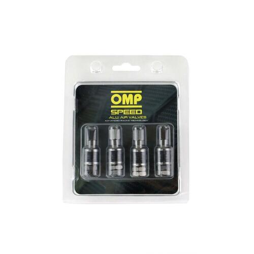 Ventil OMP Antracit Aluminium 4 uds