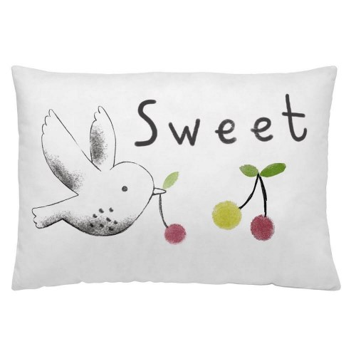 Pudebetræk 50 x 30 cm Naturals Sweet Cherry