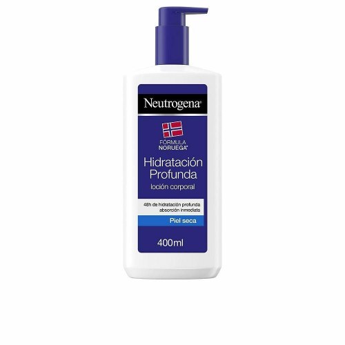 Bodylotion til tør hud Neutrogena Hidratación Profunda 400 ml - hurtig absorption