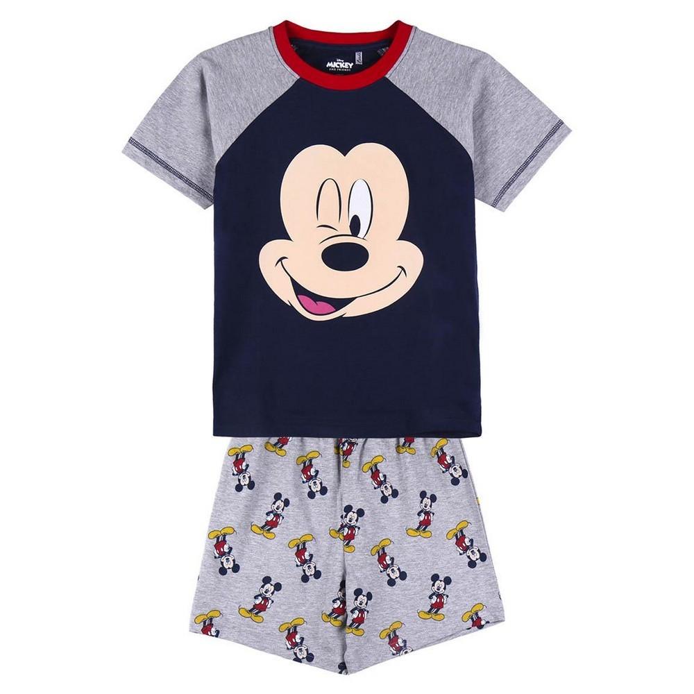 Børnepyjamasser Mickey Mouse Grå - 3 år