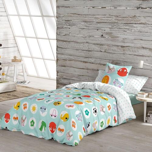 Nordisk cover Lemon Ribbon Points Vendbar Seng 80/90 (150 x 220 cm)