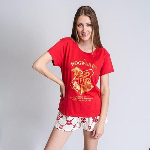 Børnepyjamasser Harry Potter Rød Dame Mørkerød XL