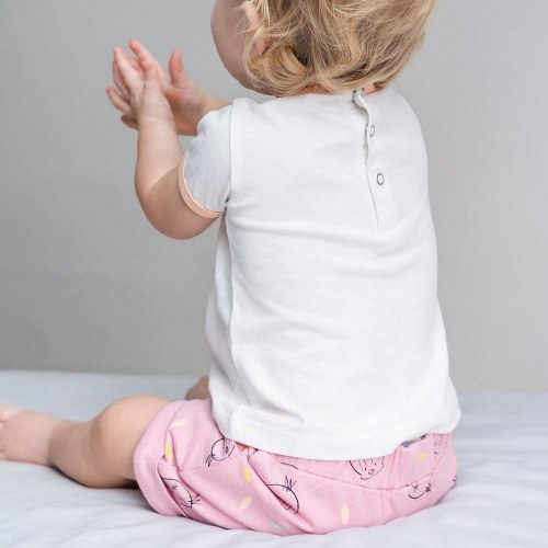 Looney Tunes baby sæt - Pink, 9 måneder, 100% bomuld