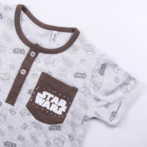 Sæt med tøj Star Wars Grå 18 måneder