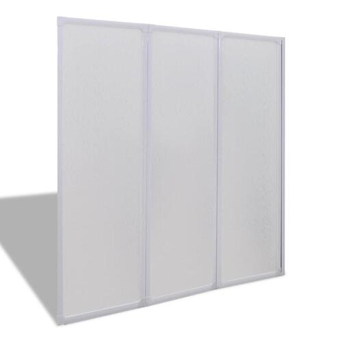 Bad Skærm 117 x 120 cm 3 Foldbare Paneler
