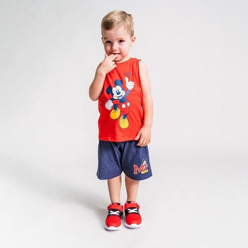 Børnepyjamasser Mickey Mouse Rød 5 år