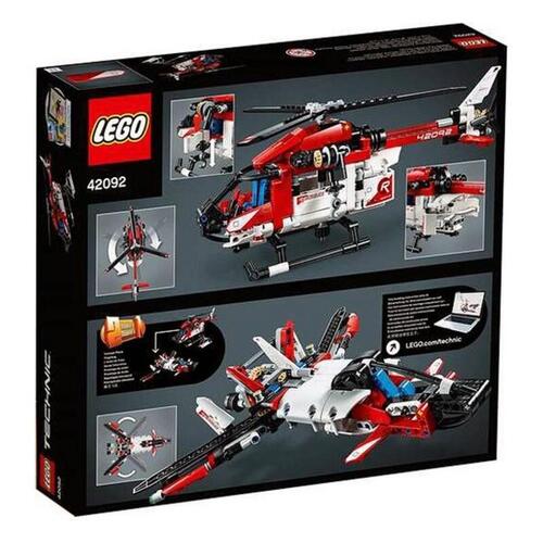 Playset TECHNIC Rescue Helicopter Lego 21042 (OUTLET D)
