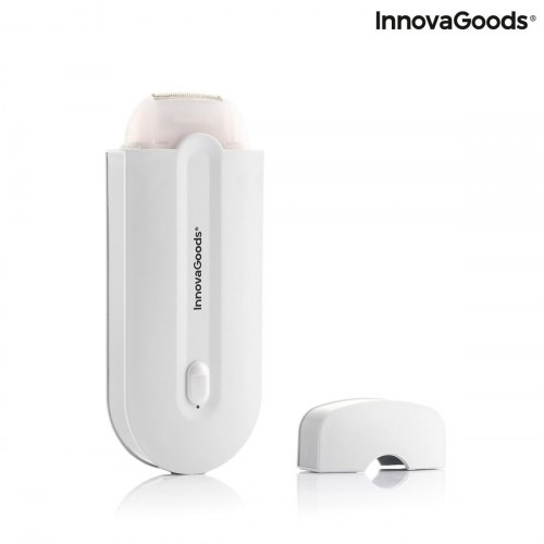 Ladyshaver med LED - Genopladelig Mini Shaver Epiluch (hvid/lilla)