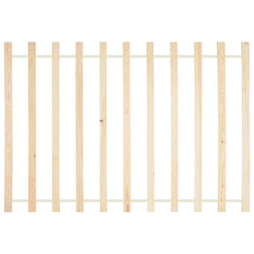 Sammenrullelig lamelbund 11 lameller 100x200 cm massiv fyrretræ